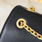 LEM336 Hot sale fashion black bag for woman hand bag beautiful gift  big size 30cm