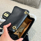 CEM243 New Designer Lambskin Leather Quilted Tabby Handbags Gold Hardware Chains Letter C Hasp Shoulder Bag