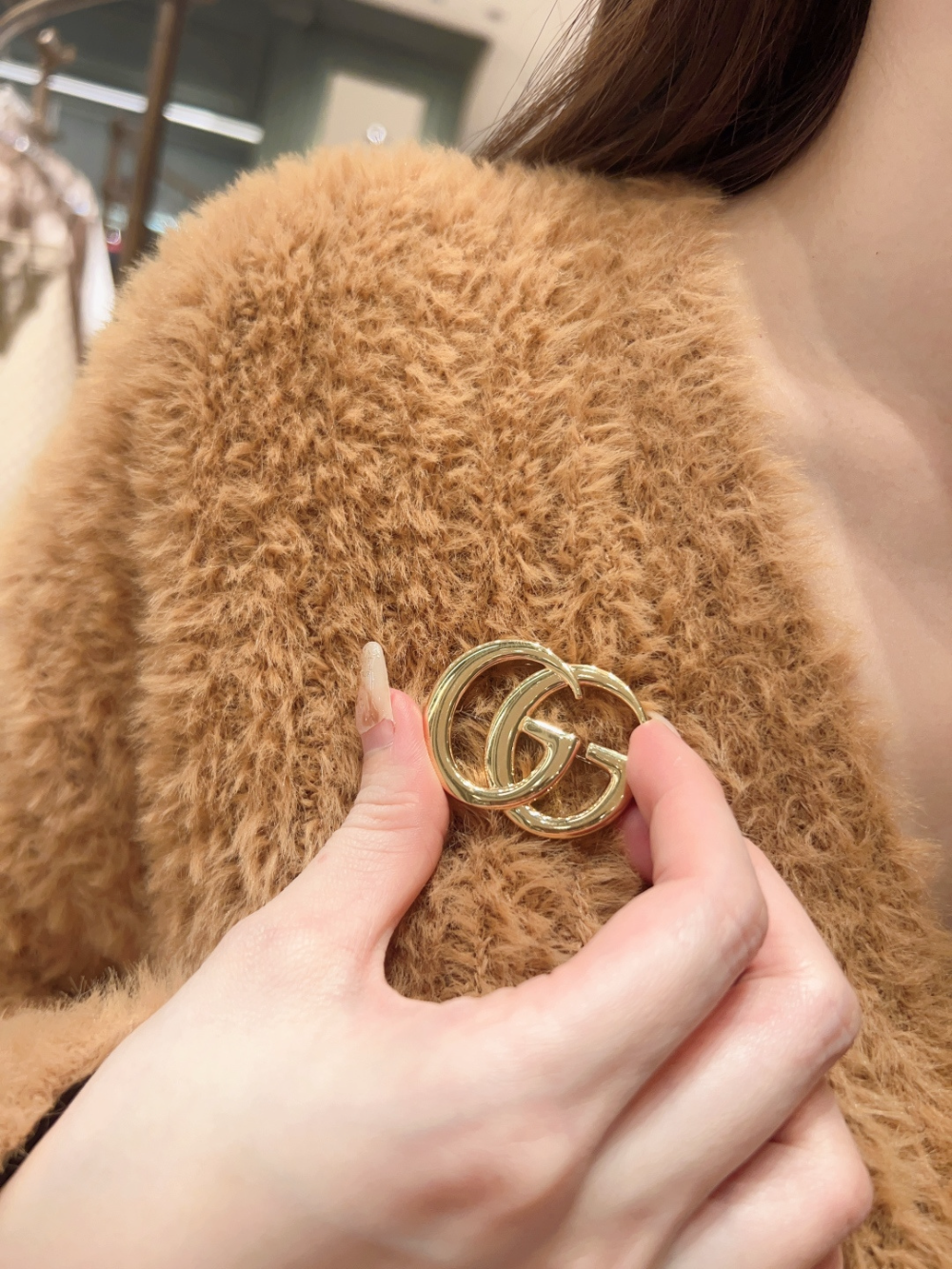 GEM152 New Arrive Gold Color Brooch Fashion Design Brooch Charm for Women Jewelry