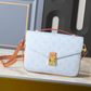 LEM637 New arrive fashion pink blue white green brown bag for woman hands bag beautiful gift to choose gift  25x19x7cm