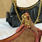 COEM08 New arrive fashion black brown bag for woman hands bag beautiful gift to choose gift 22*14cm