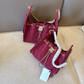 CEM504 New arrive fashion grey red green bag for woman hands bag beautiful gift to choose gift 2 size