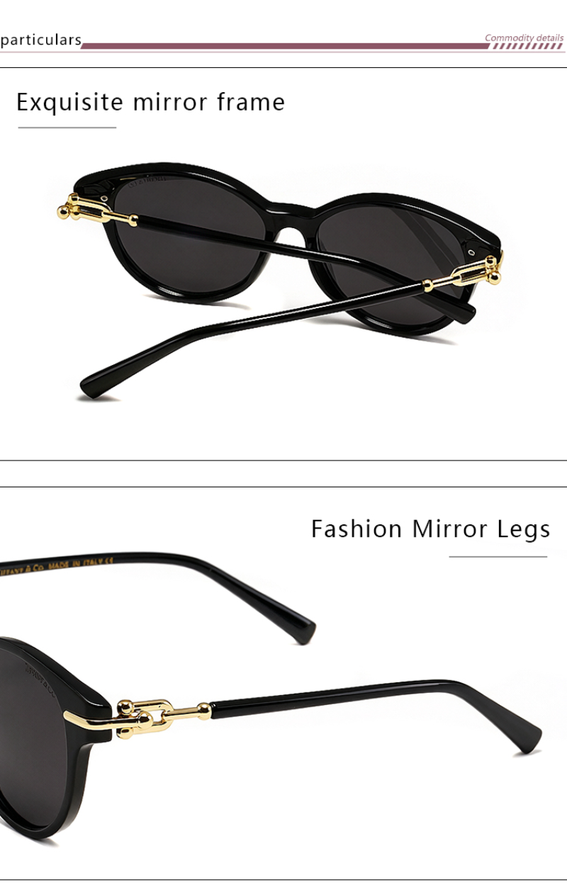 TEM60 Designer sunglasses luxury Spicy girl style sunglasses for women Sexy trend men gift glasses Beach shading UV protection polarized glasses with box