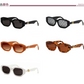 GEM218 Designer sunglasses luxury Spicy girl style sunglasses for women Sexy trend men gift glasses Beach shading UV protection polarized glasses with box