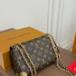 LEM543 New arrive fashion brown color bag for woman beautiful gift to choose 24*14cm