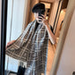 CEM177 Designer Scarf Silk wool viscose fiber Cotton Blend Women Fashion Silks Scarf Designers Scarves luxury Silk color-blocking fringed edges