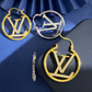 LEM568 New Arrive Fashion Gold Color Full Diamond Earring for Woman Jewelry Beautiful Jewelry To Choose Gift