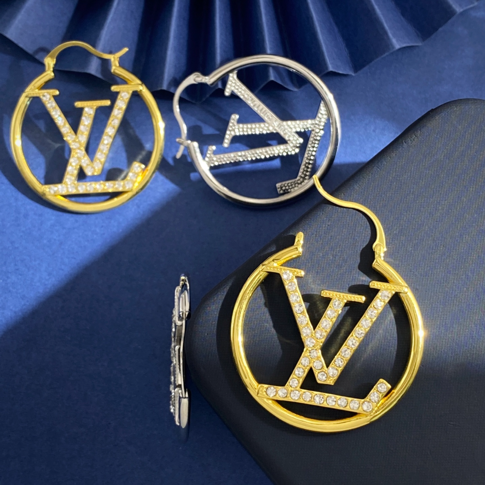 LEM568 New Arrive Fashion Gold Color Full Diamond Earring for Woman Jewelry Beautiful Jewelry To Choose Gift