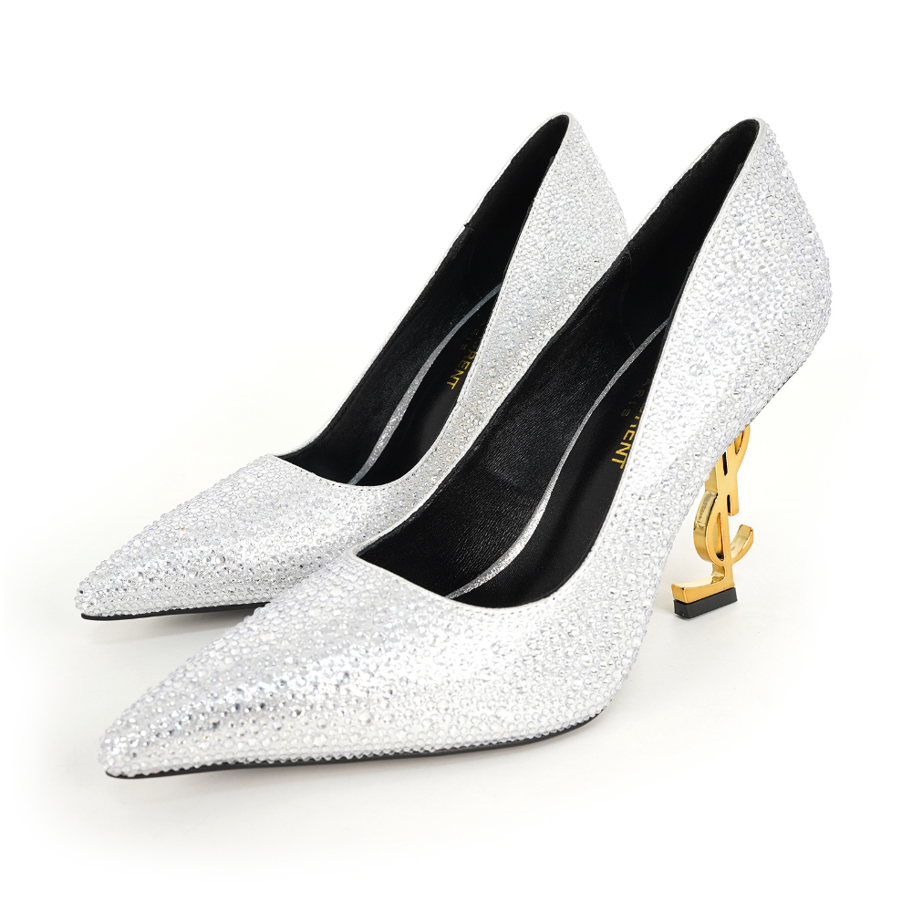 YLEM6 classic fashion High-heeled black silver gold red shoes for woman lover shose color beautiful gift to choose 8.5cm