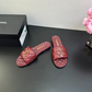 CEM280 New arrive fashion red shose for woman beautiful Slippers gift to choose
