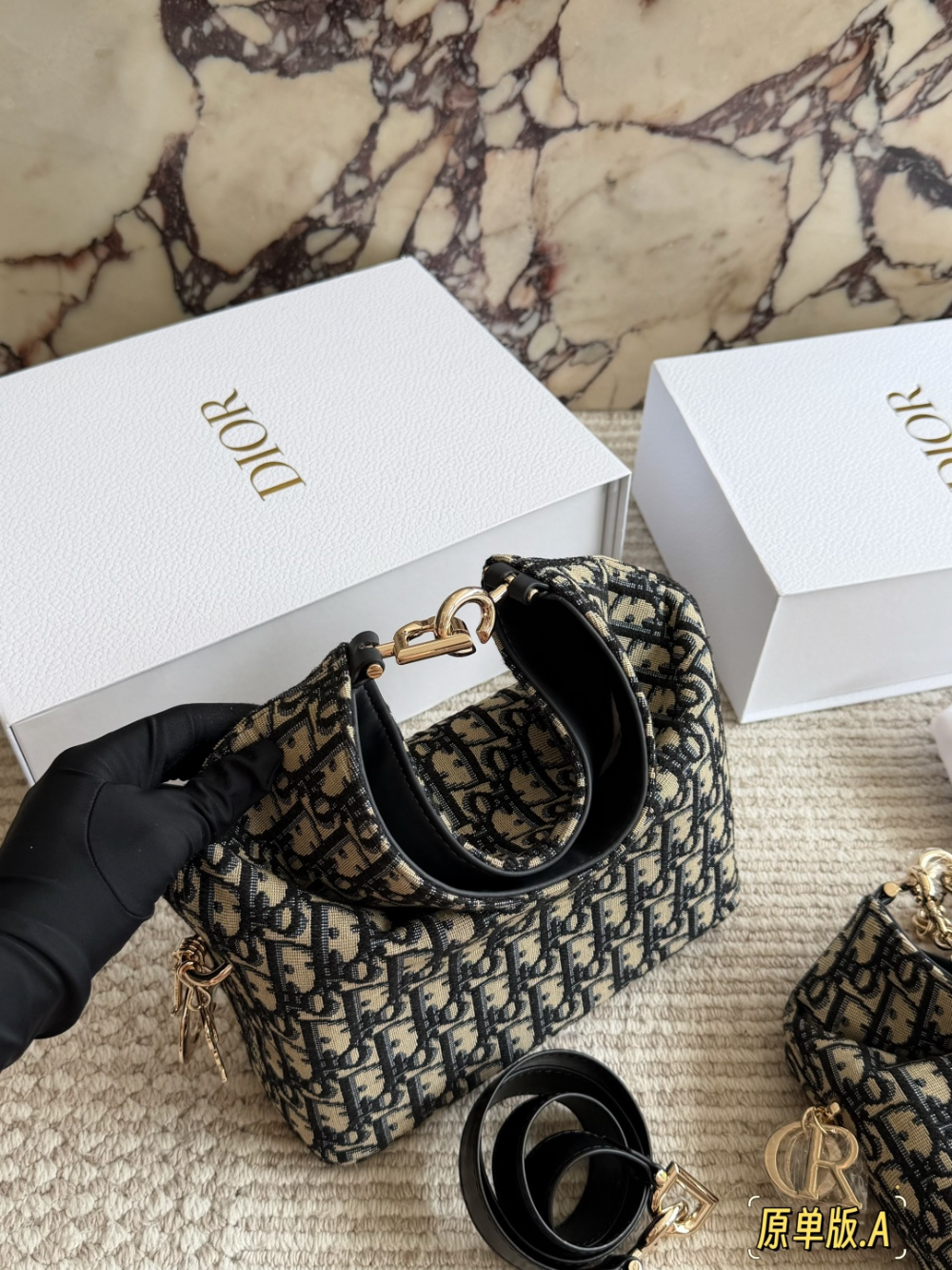 DEM328 New arrive fashion black  color bag for woman beautiful gift to choose gift size to choose 2 size