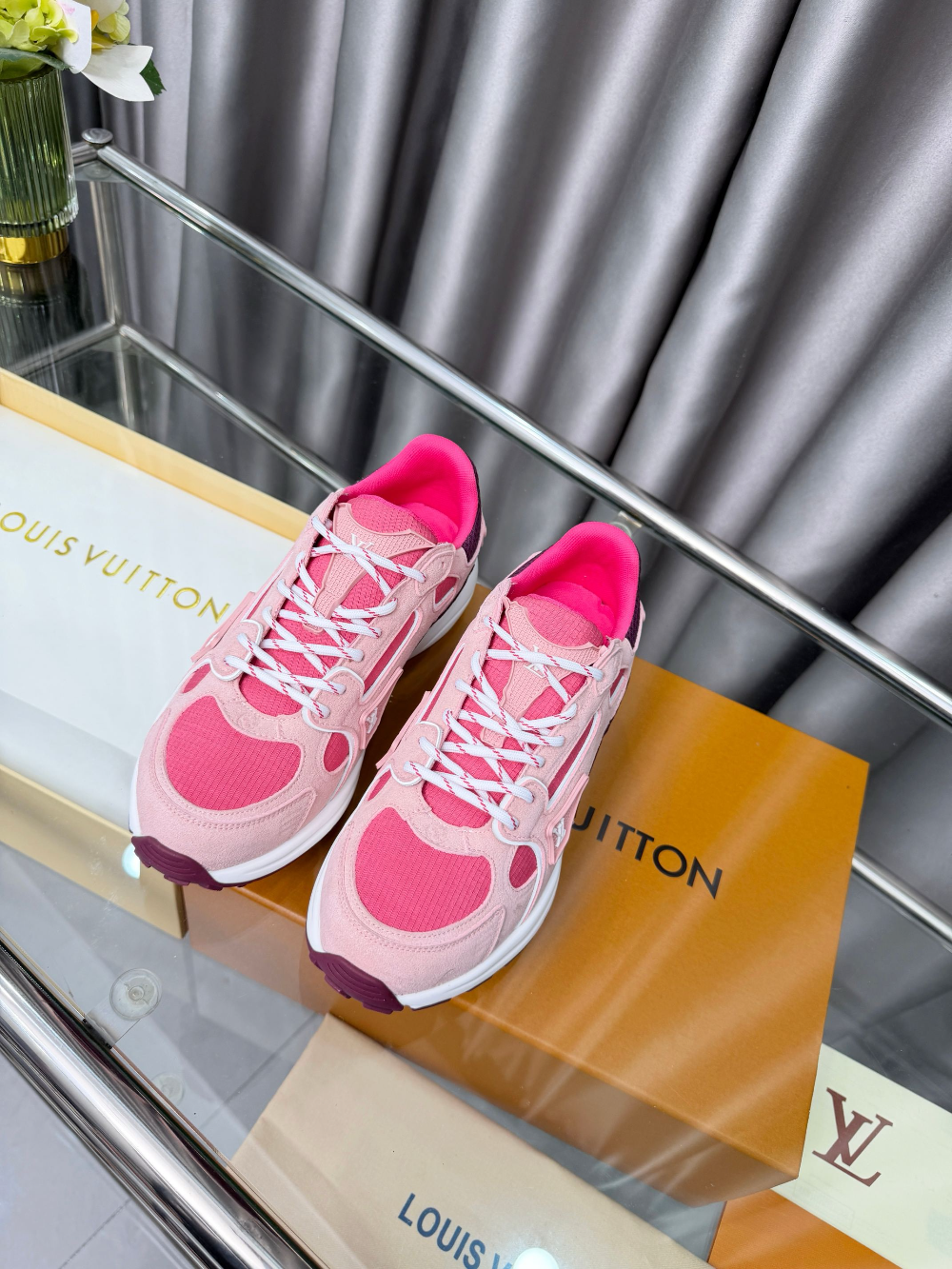 LEM524 Womens  men  Shoes Fashion Female Luxury Designer Pink Ladies shoes size 35-42