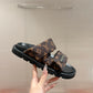 LEM453 Designer women Slippers sandals shoes for women mix color shoes high quality size 4.5cm