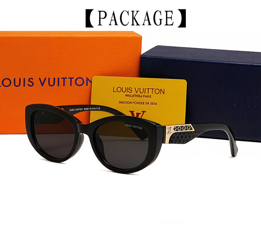LEM447 Designer sunglasses luxury Spicy girl style sunglasses for women Sexy trend men gift glasses Beach shading UV protection polarized glasses with box