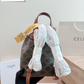 CLEM52 New arrive fashion brown bag for woman hands bag beautiful gift to choose gift  17*21cm