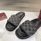 GEM166 New fashionable black blue brown women's shoes men's shoes available in various colors beautiful slippers excellent gift items