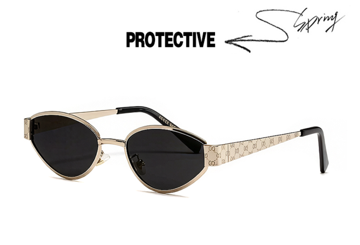 GEM217 Designer sunglasses luxury Spicy girl style sunglasses for women Sexy trend men gift glasses Beach shading UV protection polarized glasses with box