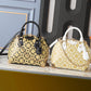 LEM332 Hot sale fashion black brown  bag for woman  Diagonal cross bag gift size 22*19*11cm