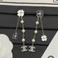 CEM500 New arrive fashion gold silver color earring  for woman jewelry beautiful jewelry no with box