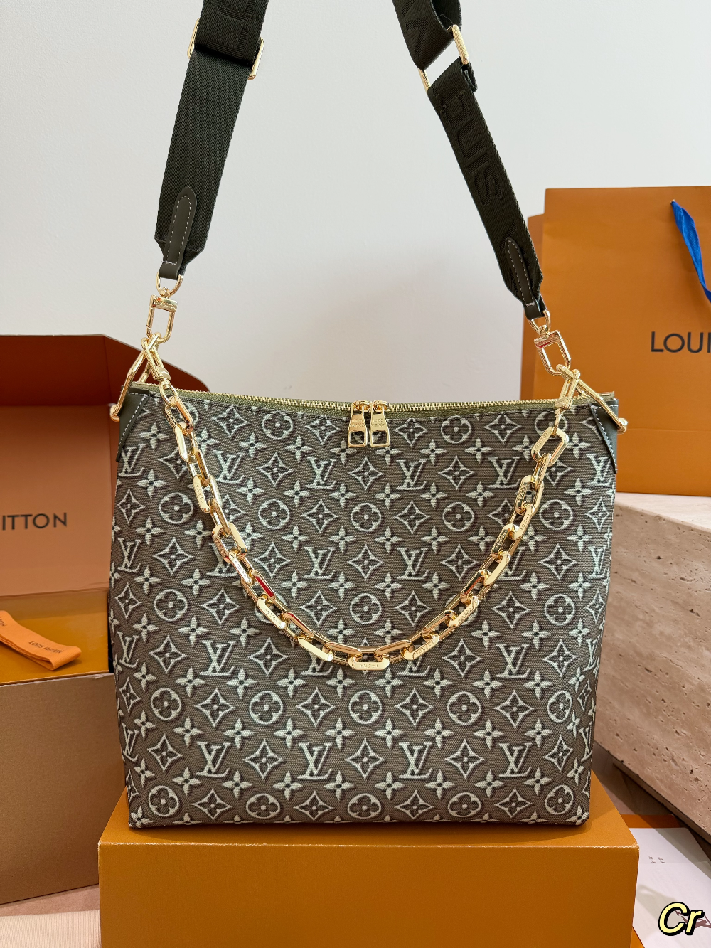 LEM594 New arrive fashion army green color bag for woman beautiful gift to choose