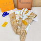LEM440 New product launched selling well Khaki fashionable and exquisite scarf as a great gift option 90*90cm