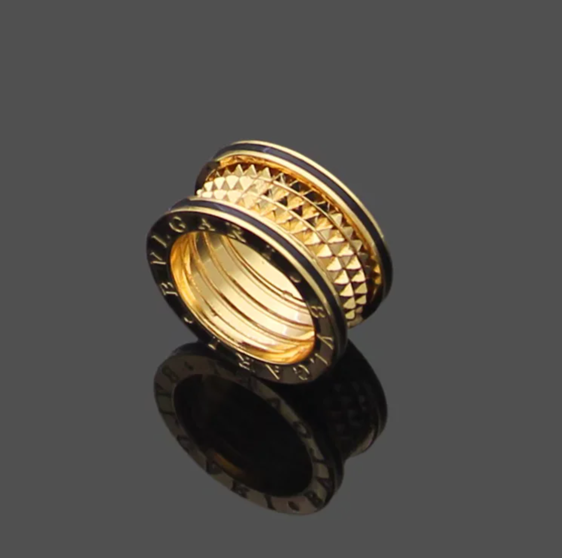 BR17  Hot Sale Fashion Rings for Women Men Jewelry Couples Cubic Zirconia Wedding Rings Bague Femme