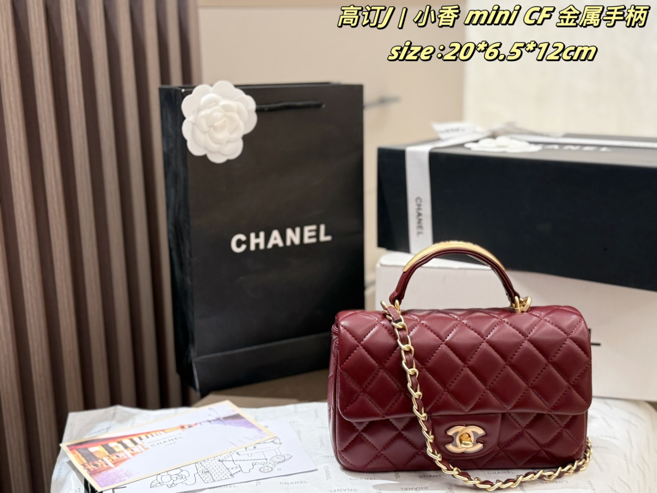 CEM266 New arrive fashion black white red   pink brown gray bag for woman hands bag beautiful gift to choose gift 20*6.5*12cm