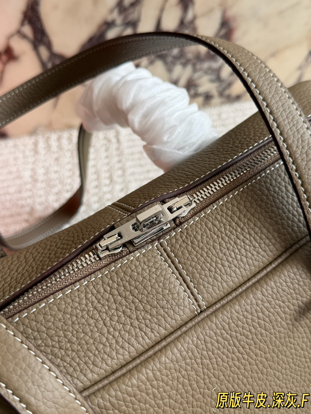HEM145 New arrive fashion dark coffee brown caramel elephant gray bag for woman hands bag beautiful gift to choose gift  36*20cm