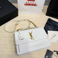 YLEM23 New arrive fashion black white brown bag for woman hands bag beautiful gift to choose gift 25*18cm