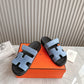 HEM102 Designer women Slippers sandals shoes for women mix color shoes high quality size 35 to 42