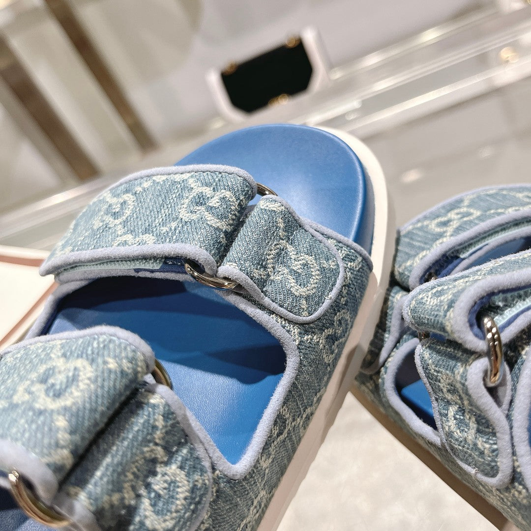 GEM126 Wholesale Outdoor Women Shoes Famous Designer Brand Female Sandals Fashion Slipper for Lady