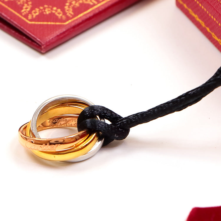 CREM167  New arrive Hot sale Fashion  Stainless Steel Wedding 3 color Necklace  Bague Femme for woman gift