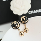 CEM473 New arrive fashion gold color white earring  for woman jewelry beautiful jewelry no with box