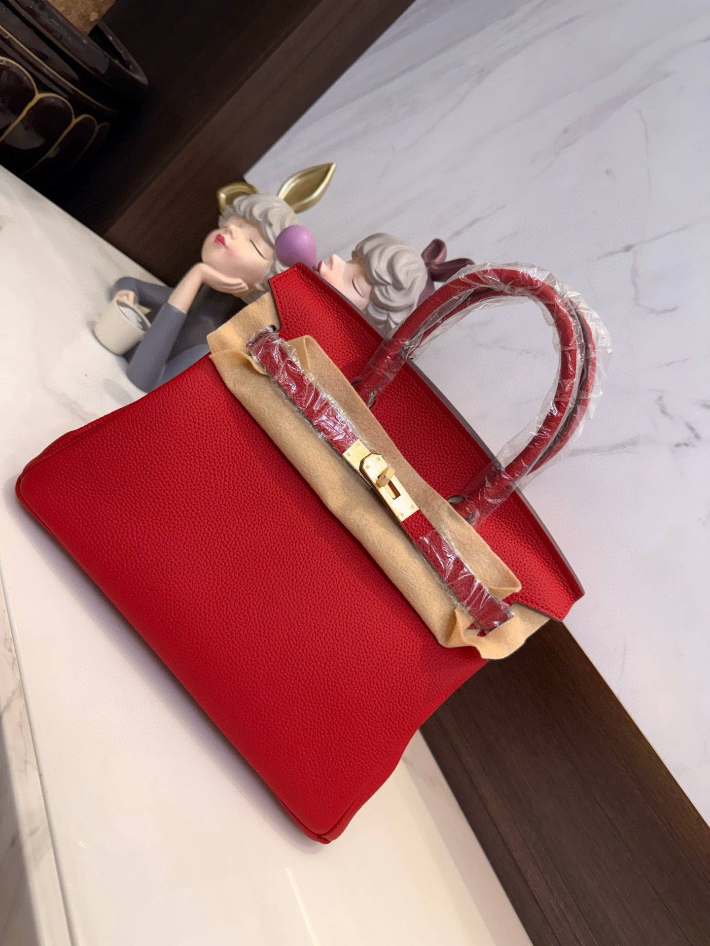 HEM110 New arrive fashion black red bag for woman hands bag beautiful gift to choose gift