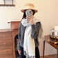 DEM332 new arrive  Hot sale black brown khaki light brown light blue color fashion beautiful  scarf  for woman gift  to choose size 180*60cm