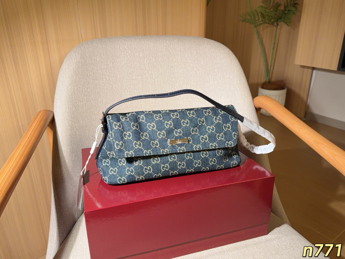 GEM246 New arrive fashion blue khaki color bag for woman beautiful gift to choose  30×14×12cm