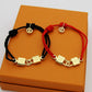 LEM312 Classic bracelet Brand Designer lock black and red  Love bracelet bangles Promise Jewelry