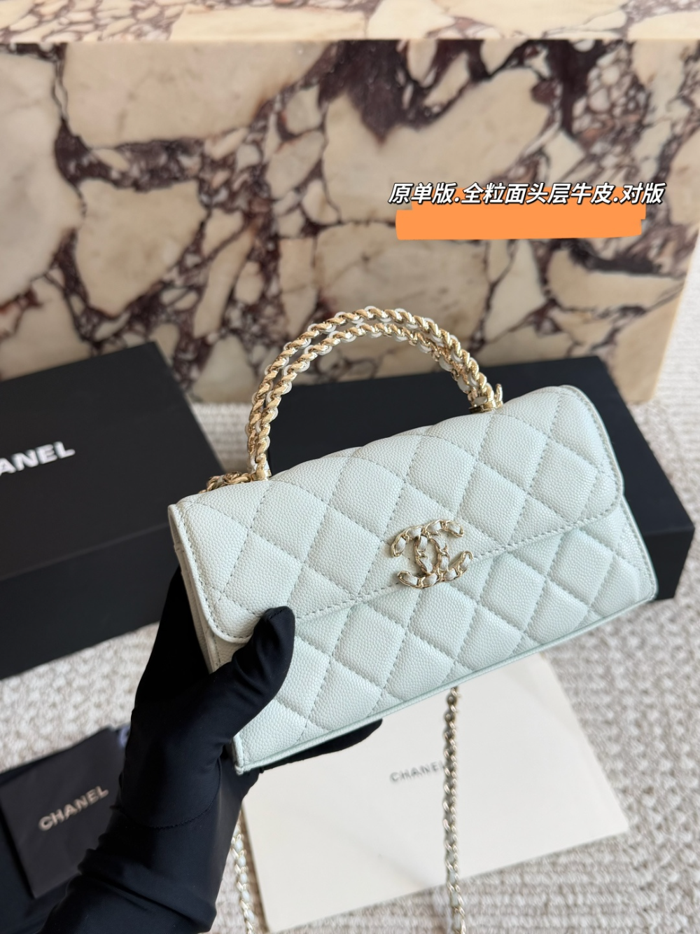 CEM393 New arrive fashion black white light blue silver khaki pink caramel color bag for woman beautiful gift to choose size 19*10cm