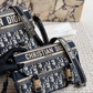 DEM388 New arrive fashion deep blue grey bag for woman hands bag beautiful gift to choose gift 2 size