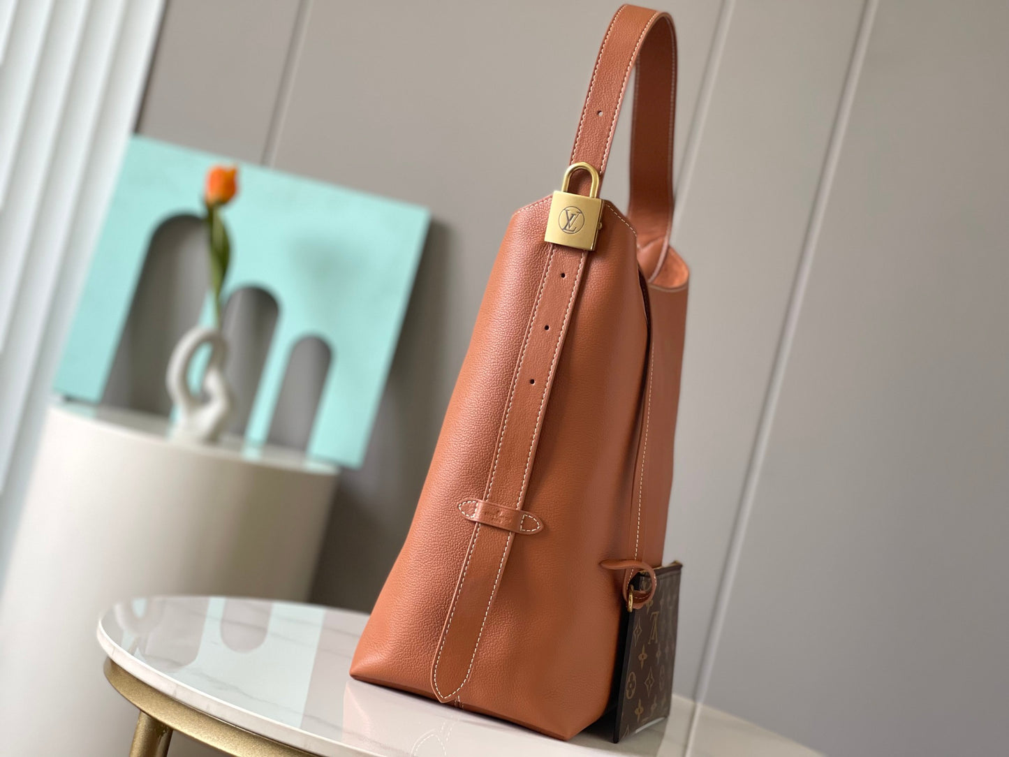 LEM346 Original Epsom Head  top quality bag New Genuine Leather Women's Crossbody Stewardess