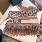 DEM380 new arrive  Hot sale grey brown color fashion beautiful  scarf  for woman gift  to choose