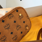 MCM05 New arrive fashion white black  pink brown bag for woman hands bag beautiful gift to choose gift 22*26cm