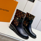 LEM498 Womens Ankle Boots 2026 Thick Bottom Platform Woman Shoes Zipper Fashion Female Luxury Designer Boot Casual Ladies MartinBoots combat Boots