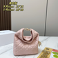 DEM360 New arrive fashion black white blue red khaki pink color bag for woman beautiful gift to choose 2 size