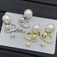 DEM249 New Arrive Fashion  with Diamond Pearl Earring  for Woman Jewelry To Choose
