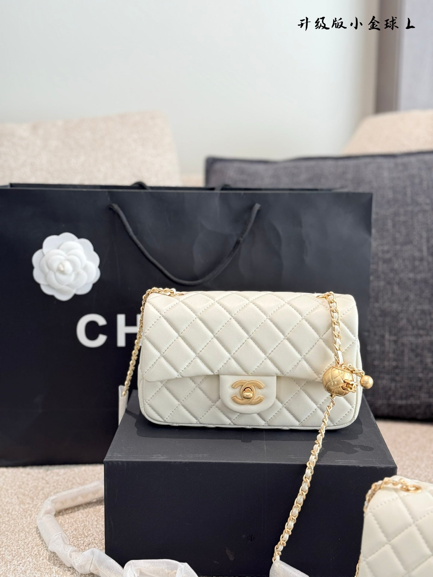 CEM243 New Designer Lambskin Leather Quilted Tabby Handbags Gold Hardware Chains Letter C Hasp Shoulder Bag