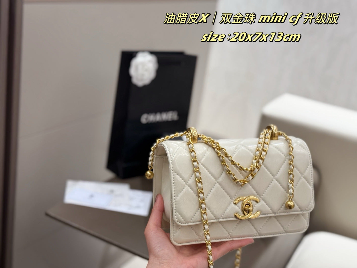 CEM242 New arrive fashion black white  red hand bag for woman beautiful gift to choose gift 20*3*17cm