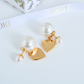 DEM383 2022 Hot sale New arrive pink earring for woman gift color Retro Simple Women's Stud Earrings for woman jewelry