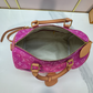 LEM618 New arrive fashion blue pink bag for woman hands bag beautiful gift to choose gift 30*21*17cm