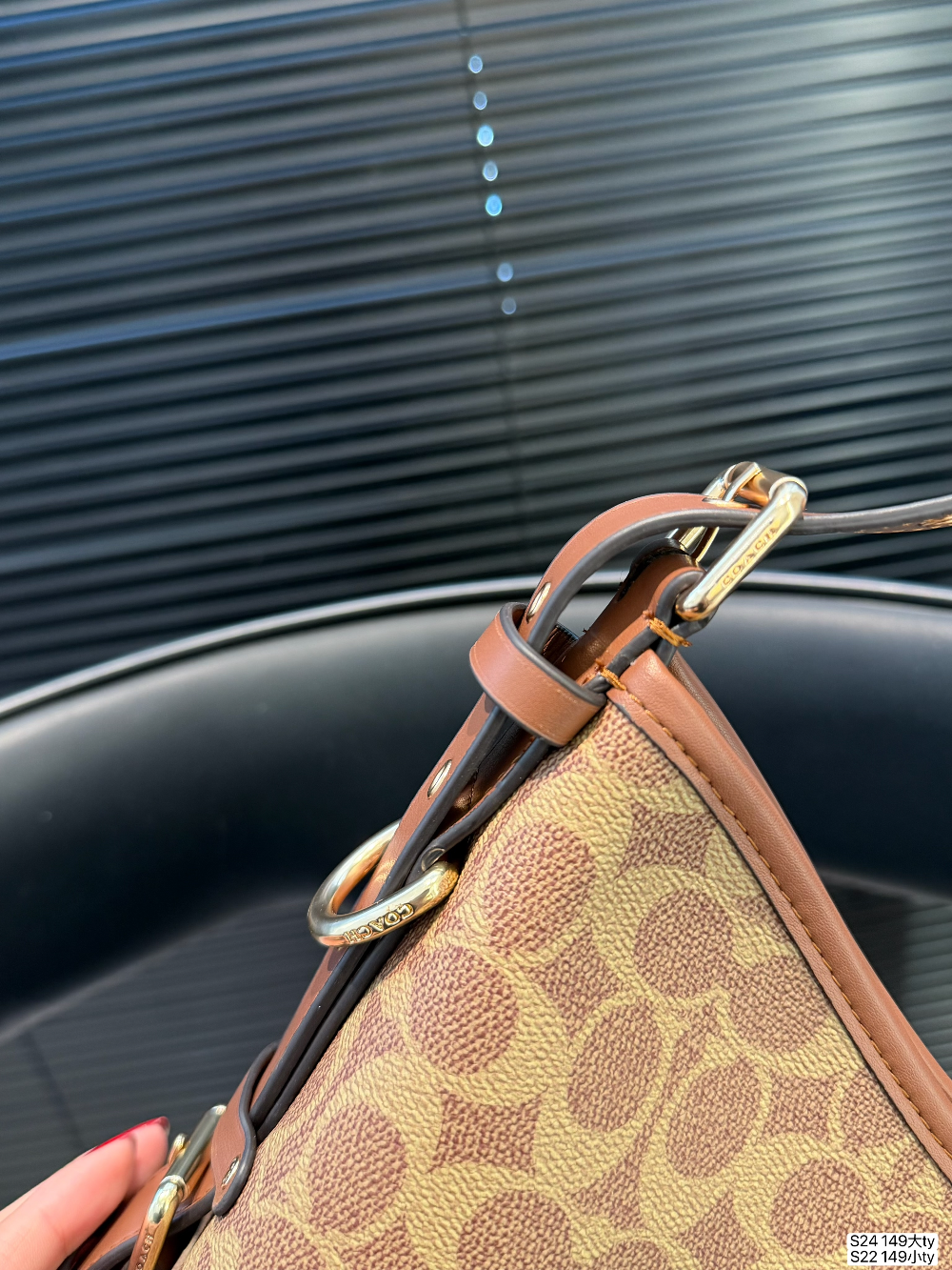 COEM12 New arrive fashion yellow dark brown color bag for woman beautiful gift to choose 2 size